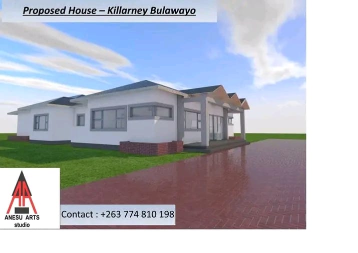 Proposed house in Killarney Bulawayo