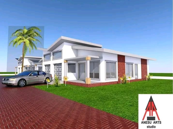 Residential exterior render